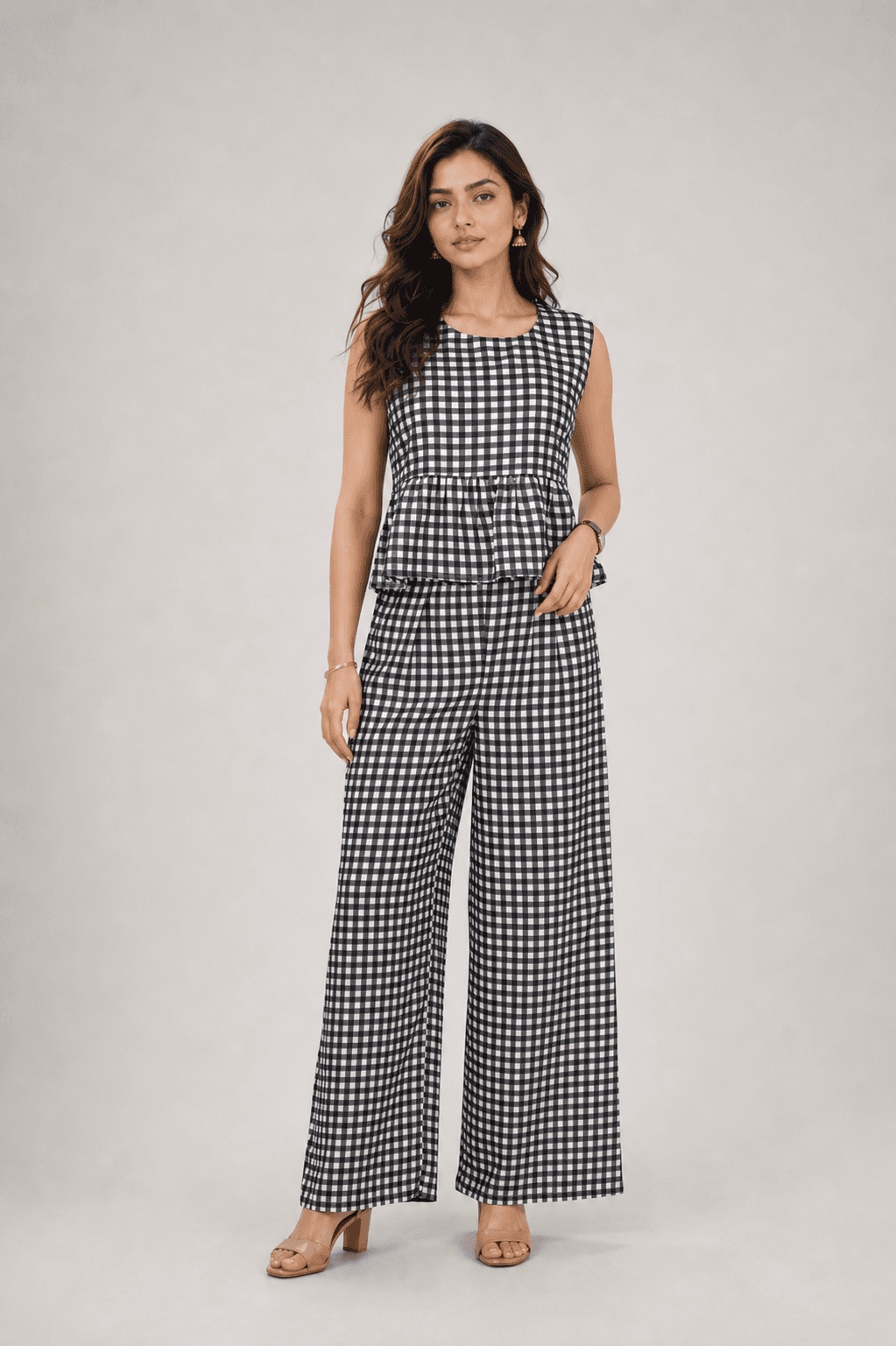 Monochrome Gingham — front view