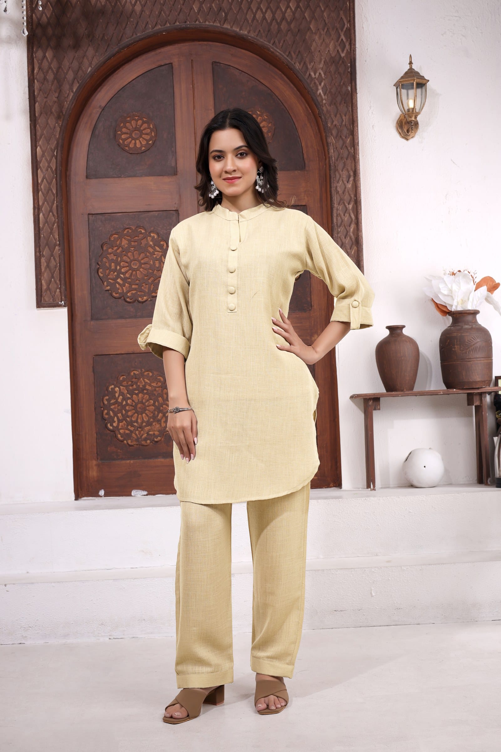 Mitti Sand kurta set — front view