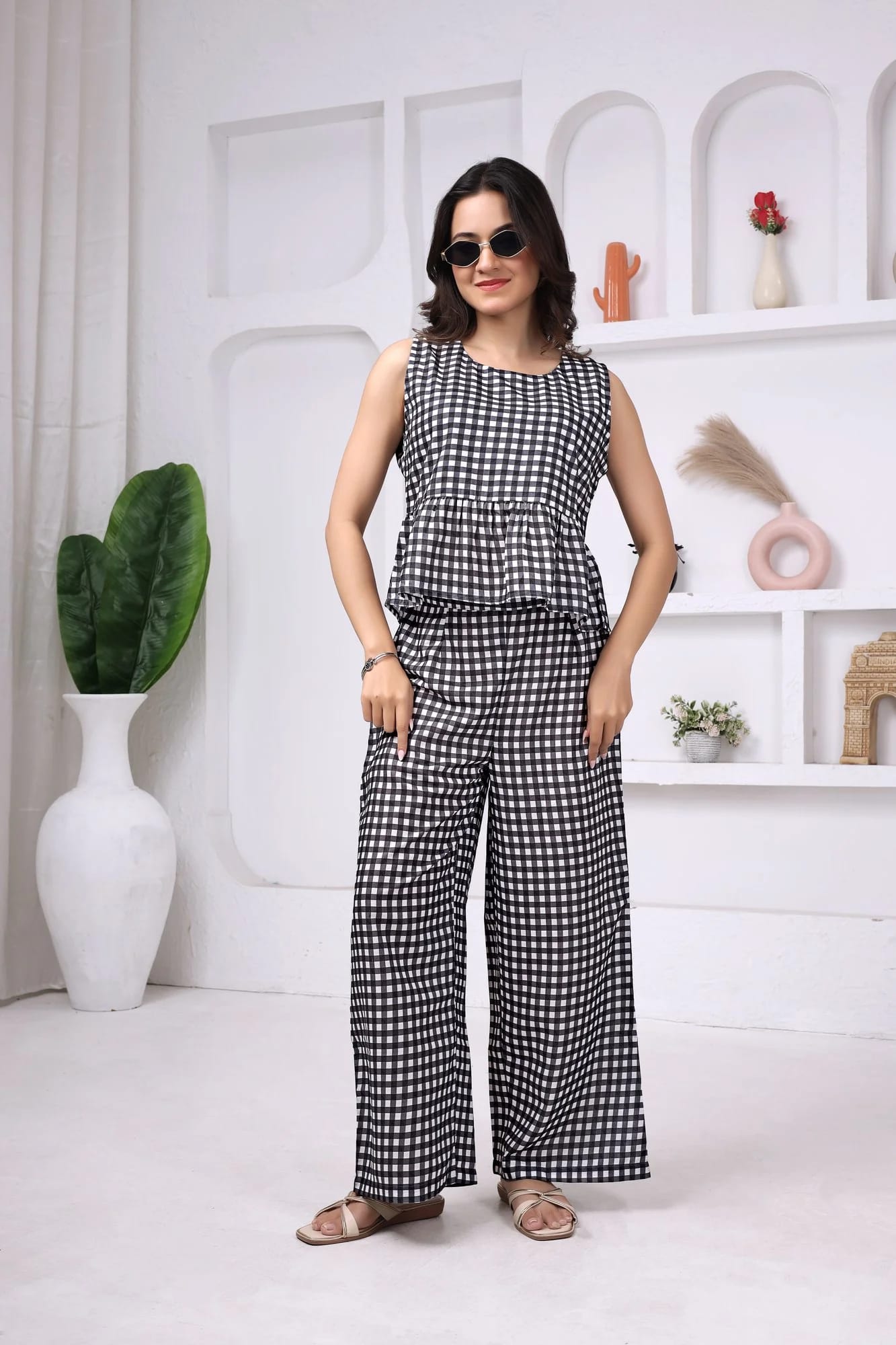 Gingham Co-ord Set