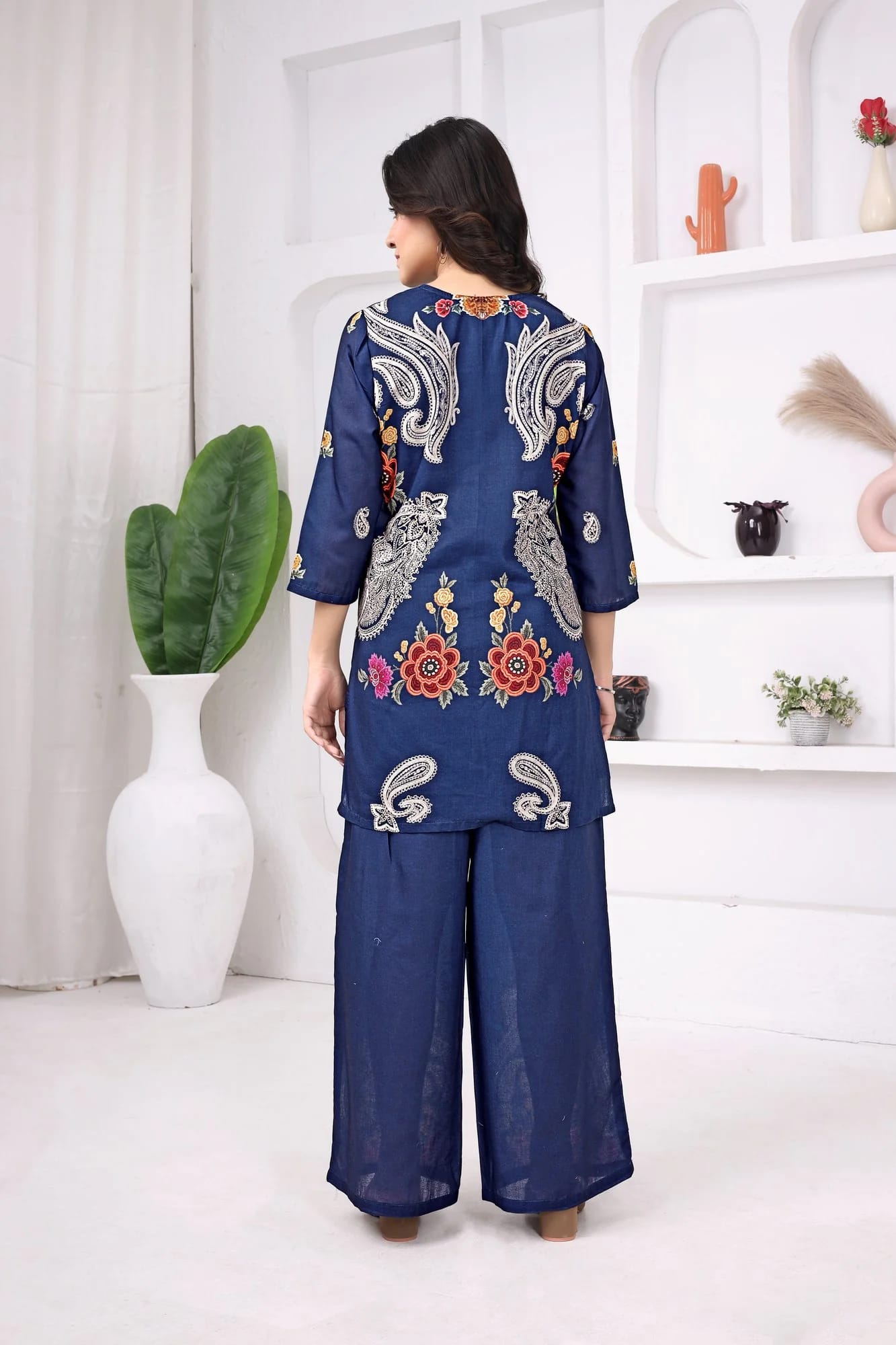 Indigo Paisley Co-ord Set