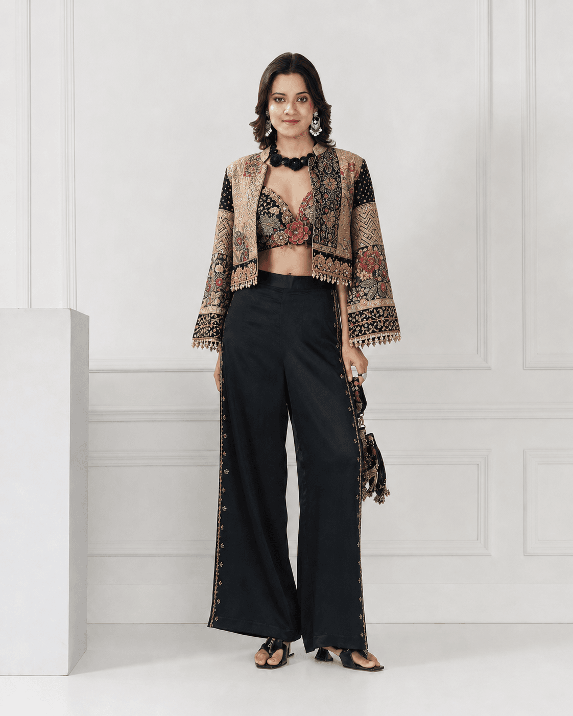 Meher Embroidered Co-ord Set